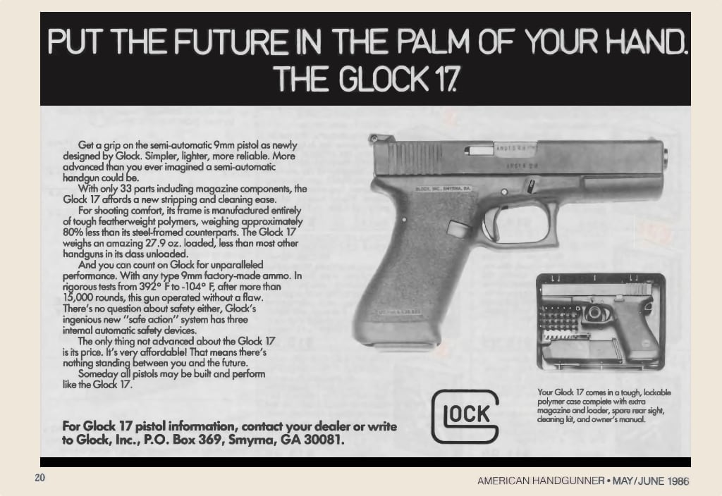 1989 Glock ad